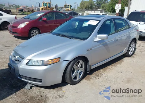 2005 Acura Tl из США, поврежденный, VIN 19UUA66285A020364